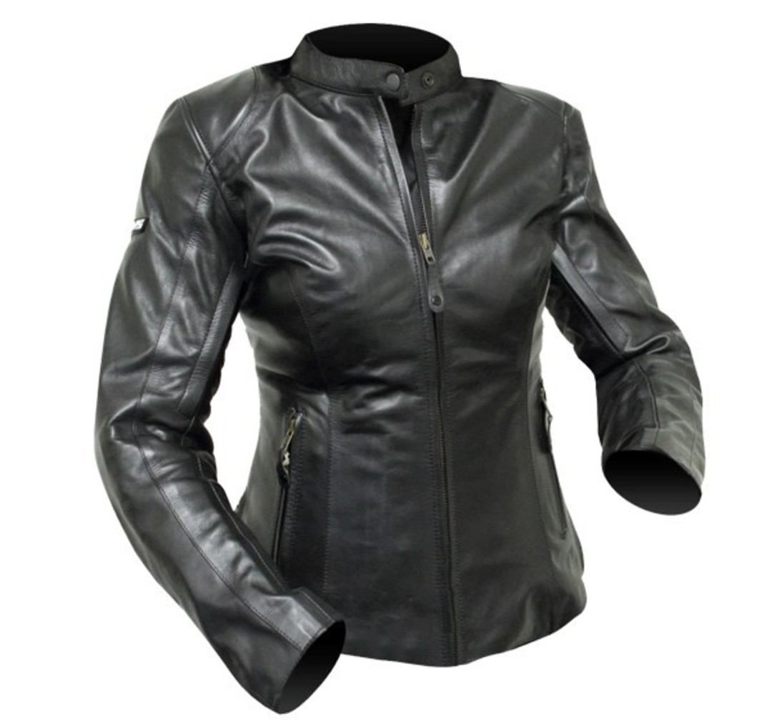 RJAYS Spirit Black Leather lady jacket image 0